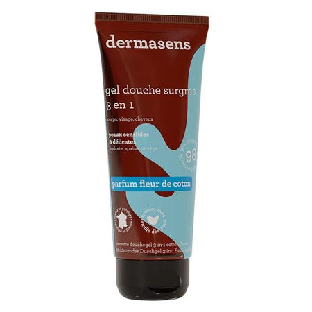 Dermasens Gel Douche Surgras Fleur de Coton (200 ml)
