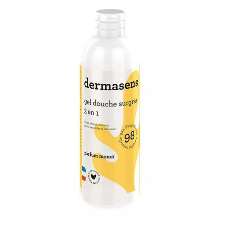 Dermasens Surgras Gel Douche 3 en 1 Monoï 100ml