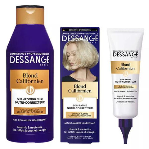 Dessange Californian Blonde Protective Routine for Color-Treated Blonde Hair