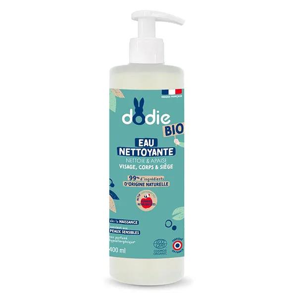 Dodie Eau Nettoyante Bio Visage Corps et siège Dès la naissance 400ml