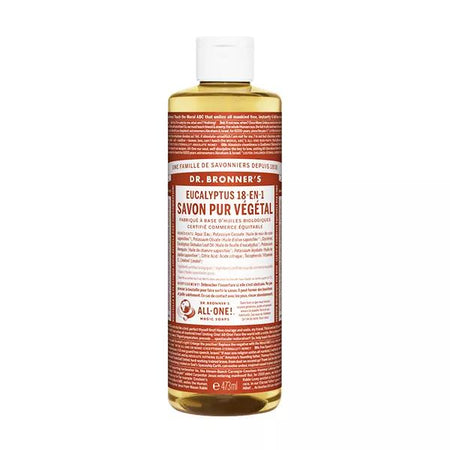 Dr Bronner's Savon Pur Végétal Eucalyptus "18 en 1" 473ml