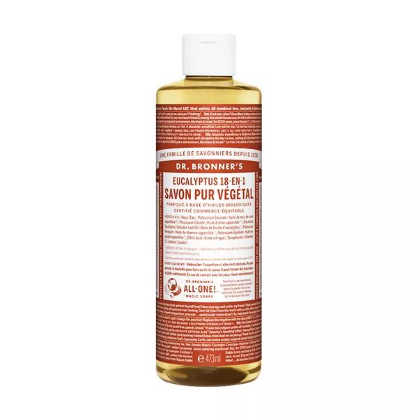 Dr Bronner's Savon Pur Végétal Eucalyptus "18 en 1" 473ml