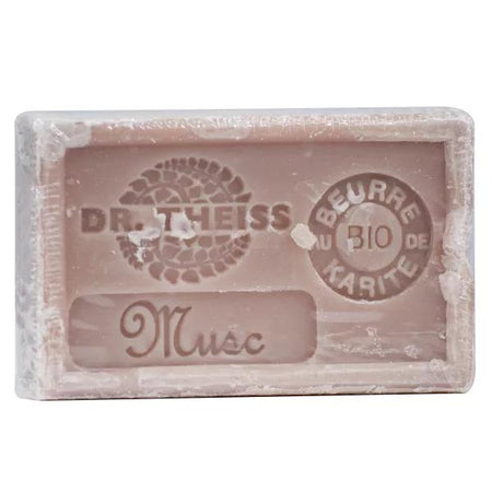 Dr Theiss Savon de Marseille-Au Musc + Beurre de Karité Bio 125g