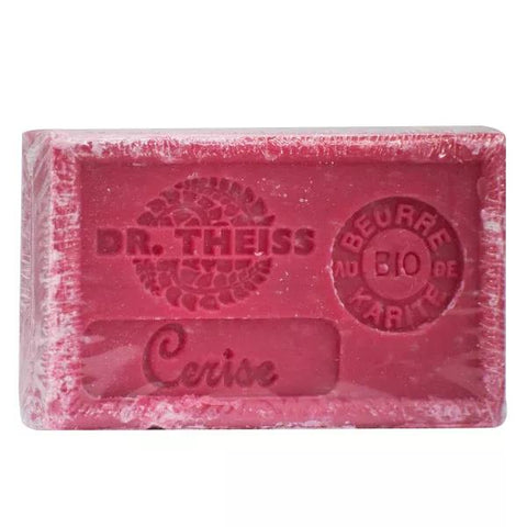 Dr Theiss Savon de Marseille-Cerise + Beurre de Karité Bio (125 g)