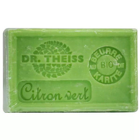 Dr Theiss Savon de Marseille-Citron Vert + Beurre de Karité Bio 125g