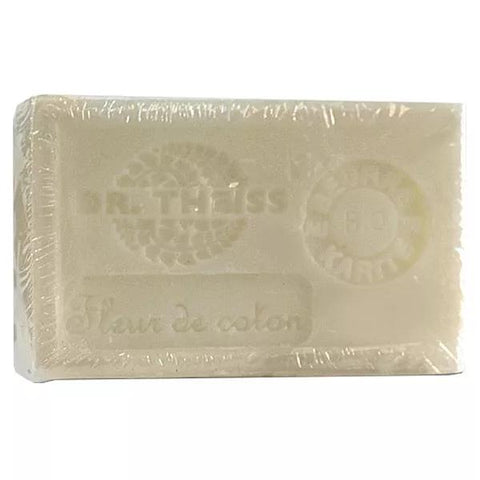 Dr Theiss Marseille Soap-Cotton Flower + Organic Shea Butter 125g