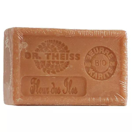 Dr Theiss Savon de Marseille - Fleur des Îles + Beurre de Karité Bio (125 g)
