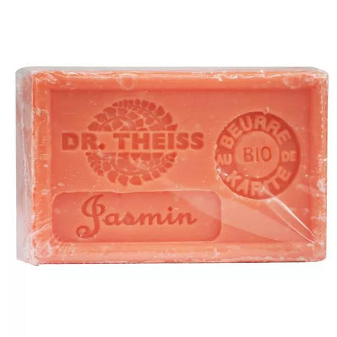 Dr Theiss Savon de Marseille-Jasmin + Beurre de Karité Bio (125 g)