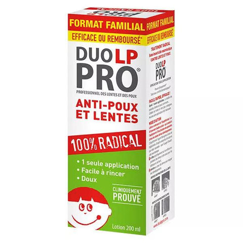 Duo-LP Pro Anti-Lice and Nit Lotion 200ml + Anti-Lice Comb