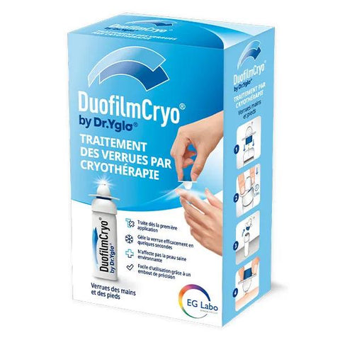 DuofilmCryo Warts Treatment Hands Feet Cryotherapy 15 ml bottle - EG LABO