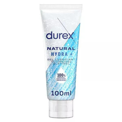 Durex Gel Lubrifiant 100% d'origine Naturelle - A l'Acide Hyaluronique - 100ml