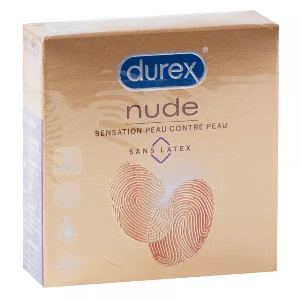 Durex Nude Sans Latex (2 pièces)