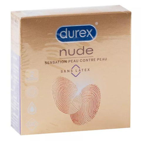 Durex Nude Sans Latex (2 pièces)