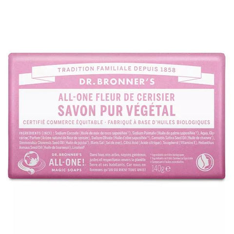 Dr. Bronner's Cherry Blossom Soap Bar 140g