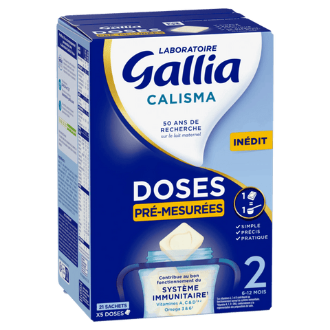 Gallia Calisma doses pré-mesurées 2ème âge (21 sticks)