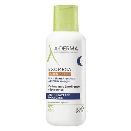 A-Derma Exomega Control Crème nuit émolliente réparatrice 400ml