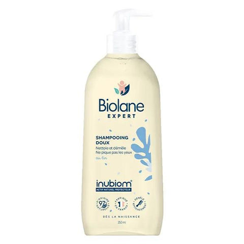 Biolane Expert Gentle Flax Shampoo Cleanses and detangles 350ml