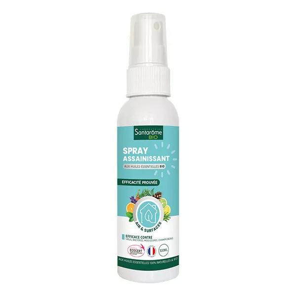 Santarome - Spray Assainissant Bio 20 Huiles Essentielles - spray 100 ml
