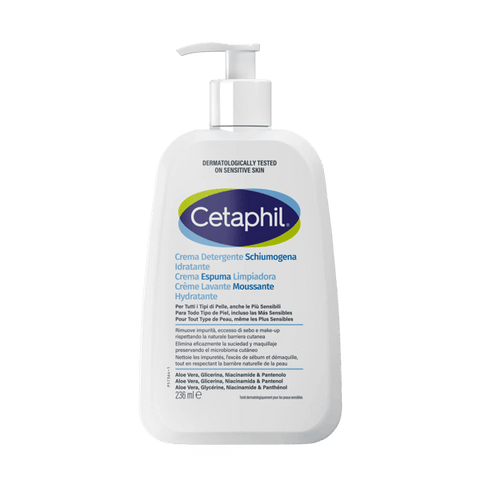 Cetaphil Hydrating Foaming Cream Cleanser (236 ml)