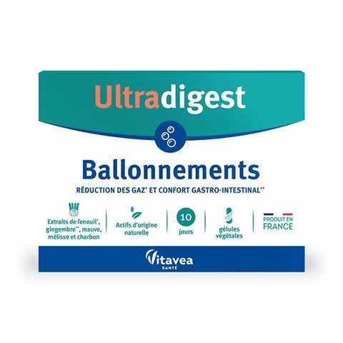 Vitavea UltraDigest Bloating - Digestion - Gastrointestinal 30 capsules