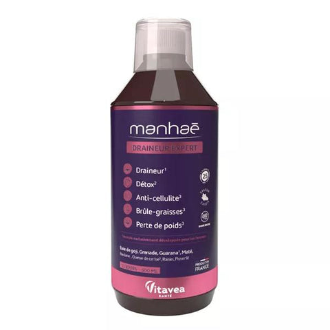Manhae Draineur Expert - Detox, Brûle graisse 500ml