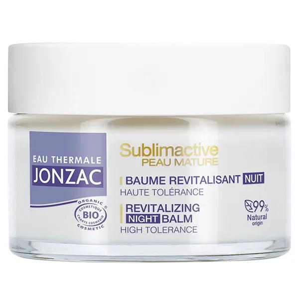 Eau Thermale Jonzac Sublimactive baume de nuit réconfortant bio (50 ml)