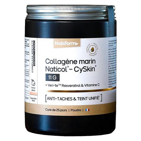 Nat & Form Premium Marine Collagen Naticol® CySkin® Anti-Spot 365g