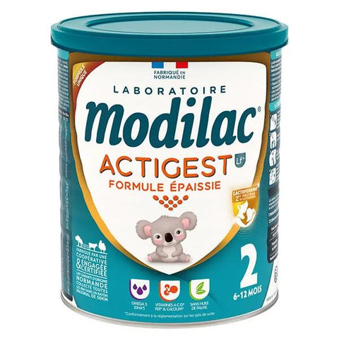 Modilac Actigest Lait Infantile 2ème Âge Lf+2 800g