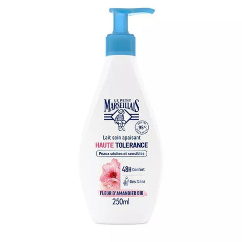Le Petit Marseillais Lait Soin Apaisant Haute Tolérance Fleur d'Amandier 250 ml