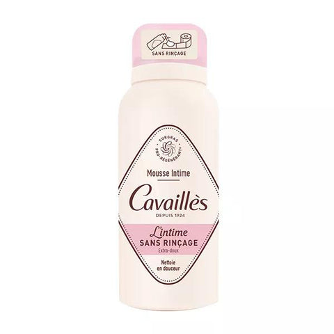 Cavaillès Mousse Intime Sans Rinçage Extra-Doux 100 ml