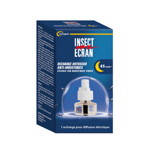Insect Ecran recharge diffuseur insecticide anti-moustiques électrique 30 ml