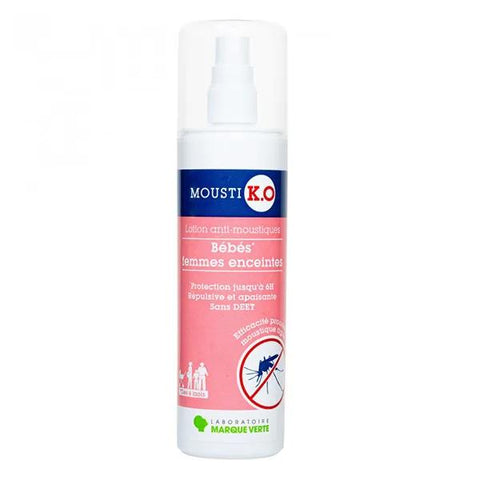 Mousti K.O Mosquito Repellent Lotion - Babies from 6 months and pregnant women 100ml