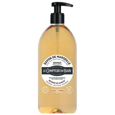 Le Comptoir Du Bain - Marseille Liquid Superfat Shea Butter Soap 1L