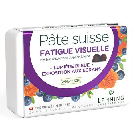 Lehning Swiss Pastilles Visual Fatigue Blue Light - Screen exposure x40