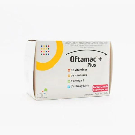 Théa Oftamac® Plus Boîte de 60 capsules