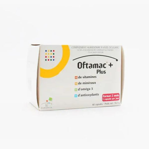 Théa Oftamac® Plus Box of 60 capsules