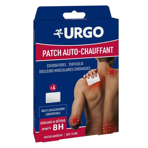Urgo - Multi-location self-heating patch x4