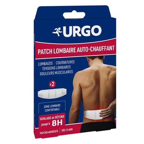 Urgo - Heat patch for lower back x2