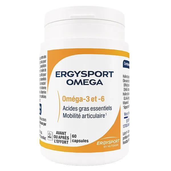 Nutergia Ergysport Omega Oméga-3 et 6 60 gélules