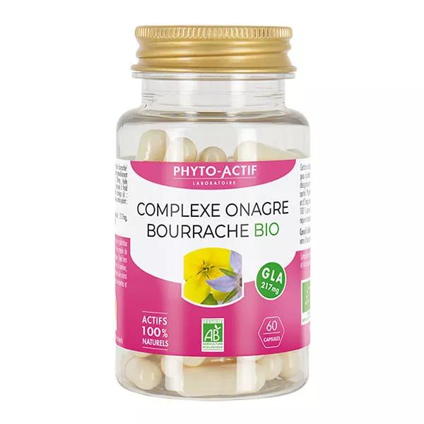 Phyto-Actif Complexe Onagre Bourrache (60 gélules)