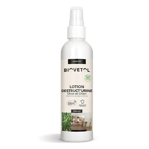 Biovetol Lotion Destruct’Urine Chien Bio (240 ml)