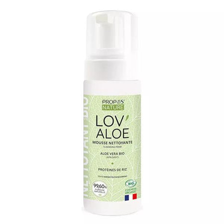 Propos'Nature - Mousse nettoyante Lov'Aloe Bio - 99% naturelle - 150ml