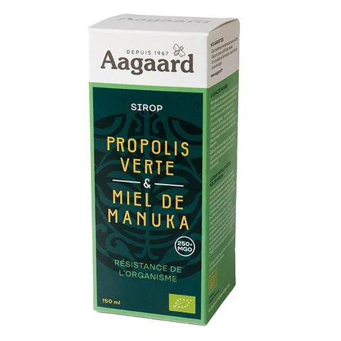 Aagaard Propolis Green Propolis and Manuka Honey Syrup 150 ml