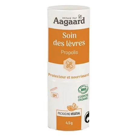 Aagaard Propolis Stick à lèvres propolis cire d'abeille (4,5 g)