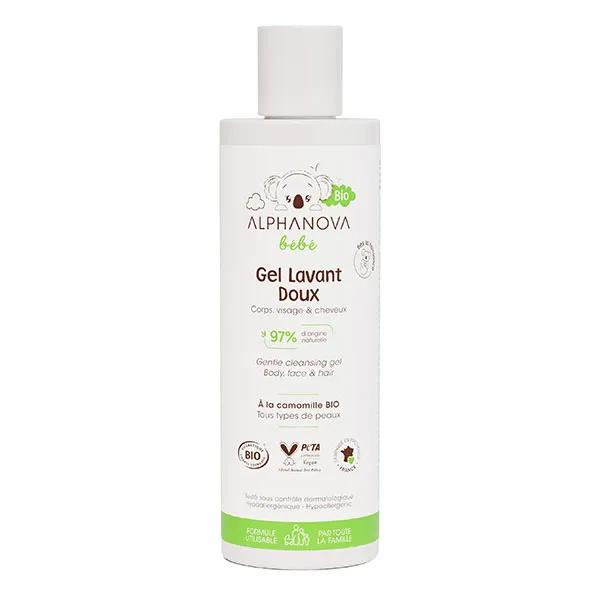 Alphanova Bébé gel lavant doux bio* (200 ml)