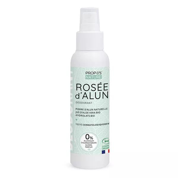 Propos'Nature - Spray déodorant Rosée d'Alun - 99% naturel - 100ml