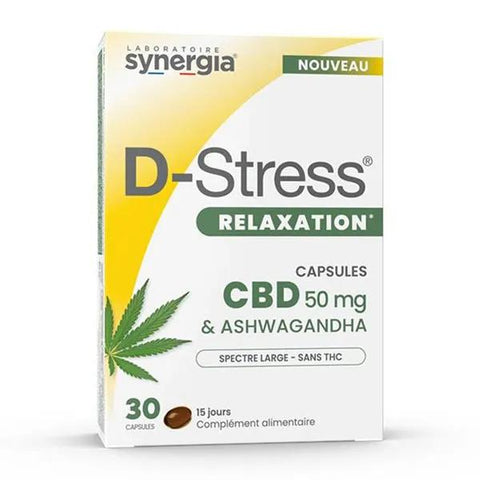 D-Stress Relaxation Capsules CBD 50mg - 30 caps