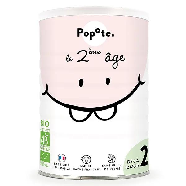Popote Lait infantile 2ème âge Bio 400g