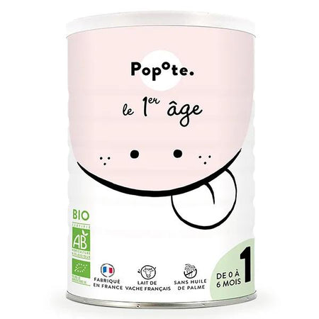 Popote Lait infantile 1er âge Bio (400 g)