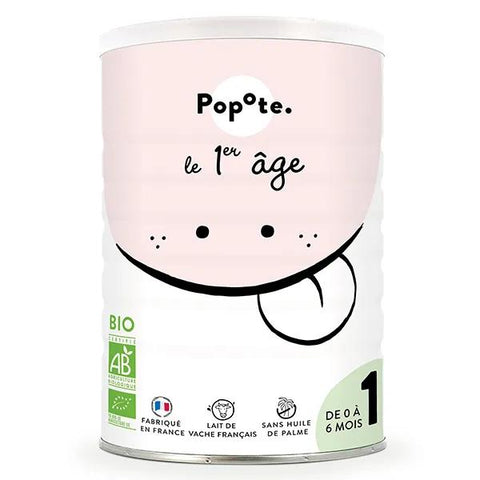 Popote Lait infantile 1er âge Bio (400 g)
